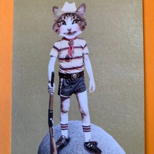 Ansichtkaart krazy kittens padvinder