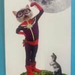 Ansichtkaart krazy kittens superman