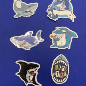 Stickerset Haai 8