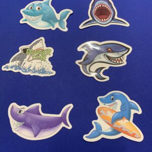 Stickerset Haai 4