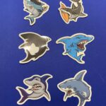 Stickerset Haai 5