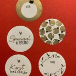Stickers kerst kadootjes