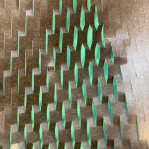 Inpakpapier Honingraat goud 200 x 50 cm