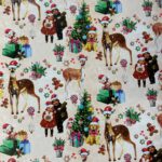 inpakpapier gezellige kerst