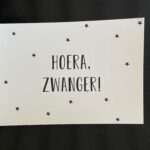 hoera zwanger