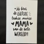 liefste mama