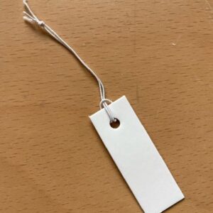 Cadeaulabel wit