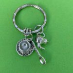 Sleutel/tashanger kop en schotel