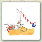 Vierkante kaart Klompentocht