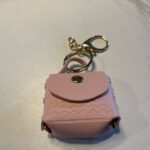 Sleutel/tashanger roze damestas