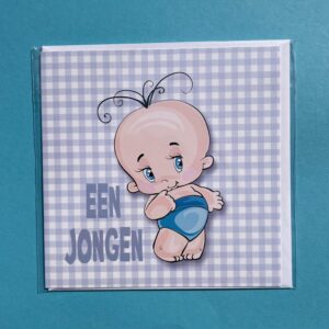 Wenskaart Een Jongen