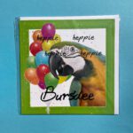 Wenskaart Heppie Bursdee