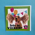 Wenskaart Iets te vieren?