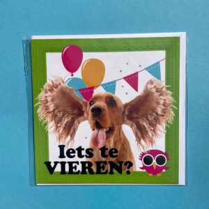 Wenskaart Iets te vieren?