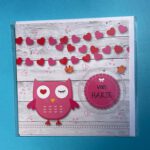 Wenskaart Van Harte hartjes