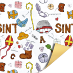 Inpakpapier Sint  | 50 x 200 cm