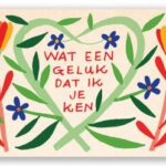 Ansichtkaart Wat een geluk