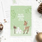 Kerstkaart Wunderful time