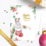 Kerstkaart Santa Claus