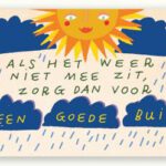 Ansichtkaart Een goed bui