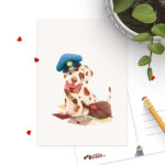 Ansichtkaart Echte Post is Leuker