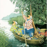 Ansichtkaart Bootje Varen