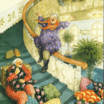 Ansichtkaart Van de trapleuning