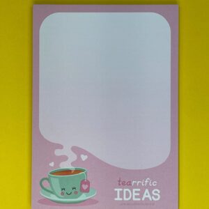 Schrijfblok Tea