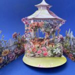 Pop up kaart Ree met jong