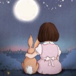 Ansichtkaart The Moon