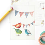 Ansichtkaart Eigenwijze Fladderaars Slingers