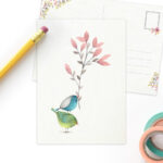 Ansichtkaart Eigenwijze Fladderaars Liefde