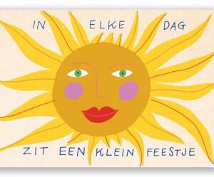 Ansichtkaart Feestje