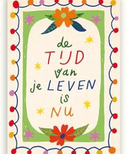 Ansichtkaart De tijd van je Leven