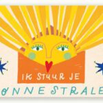 Ansichtkaart Zonnestralen