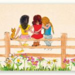 Ansichtkaart Vrienden