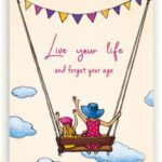 Ansichtkaart Live your Life