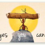 Ansichtkaart Yes You Can