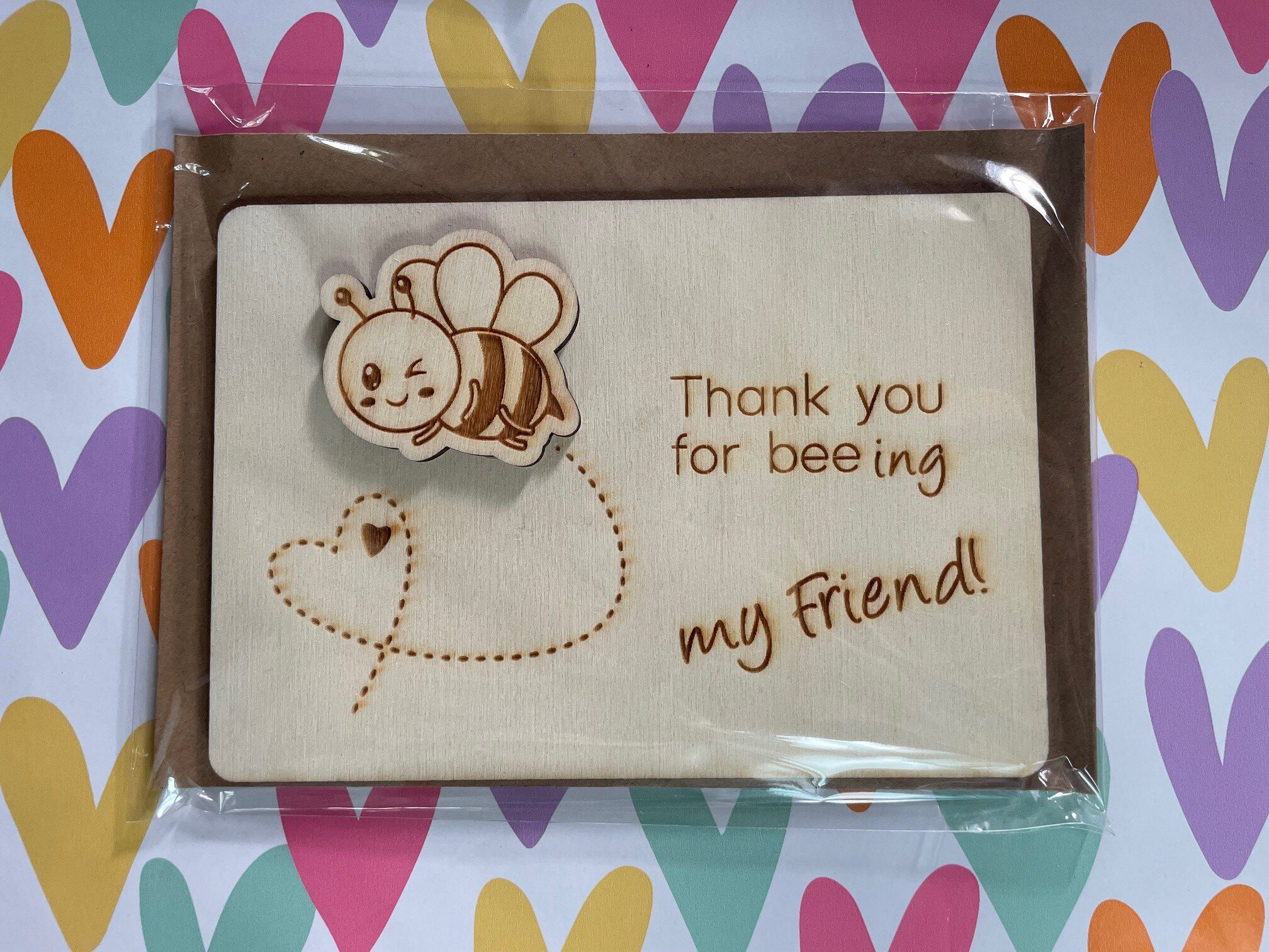 bij Houten kaart Friend - Image 1