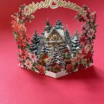 Kerstkaart Wintertafereel