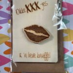 Houten kaart Kus en Knuffel