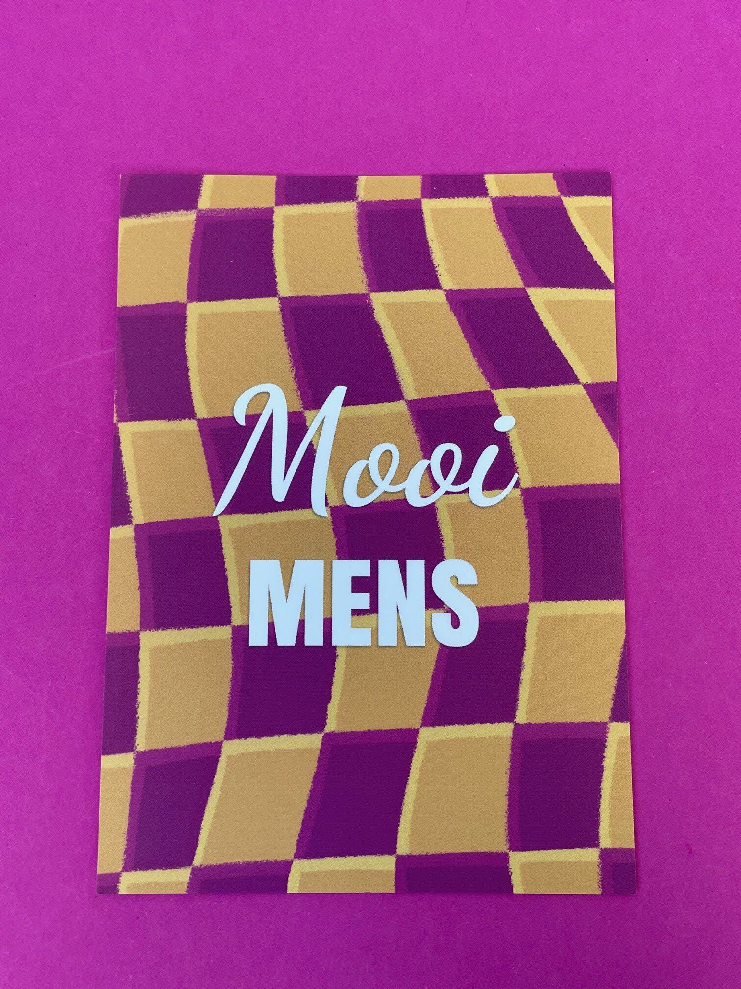 mooi mens Ansichtkaart Mooi Mens - Image 1