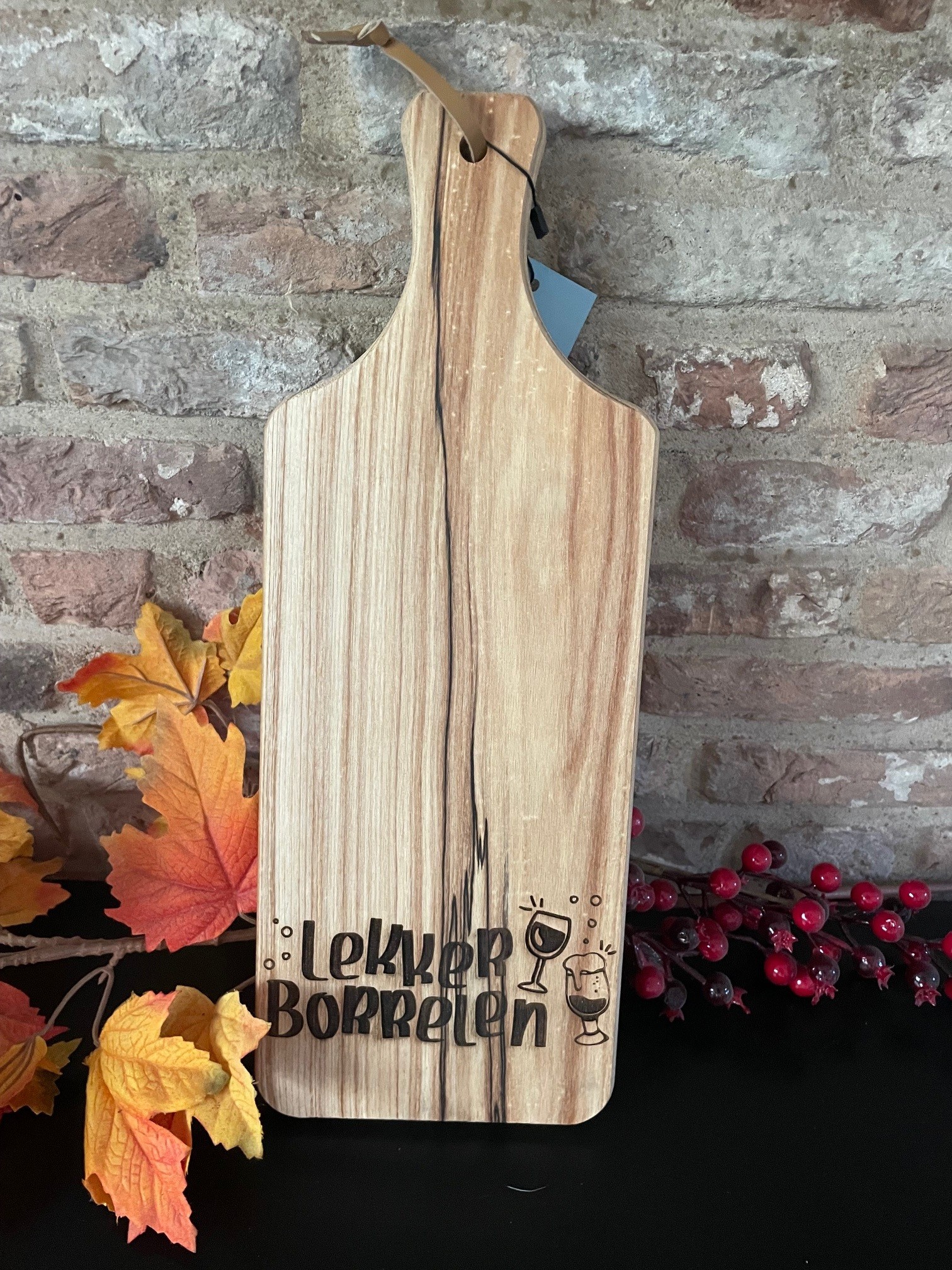 plank lekker borrelen Houten Plank Lekker Borrelen - Image 1