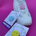 Sneaker Smiley Roze