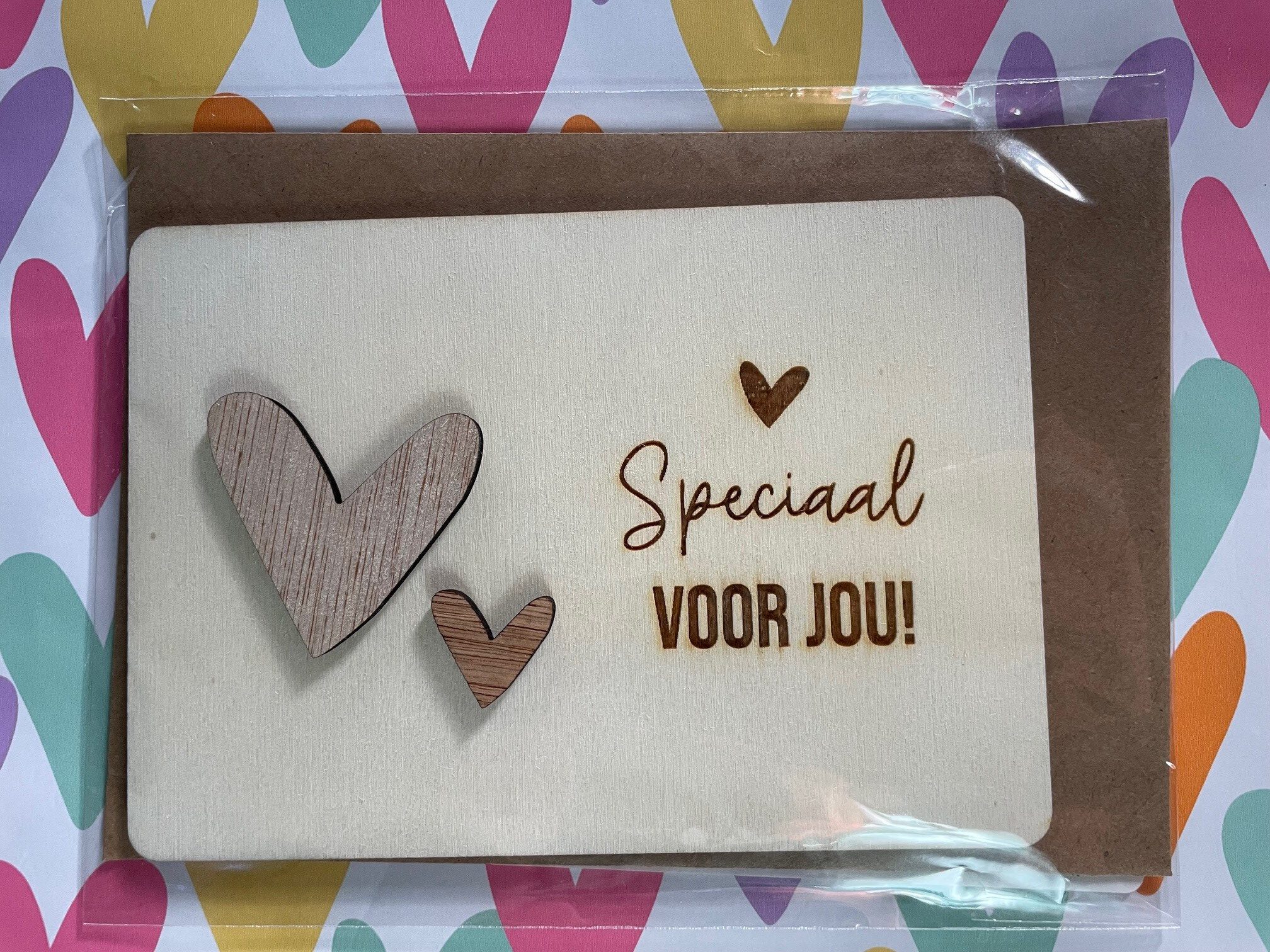 speciaal voor jou Houten kaart Speciaal voor jou - Image 1
