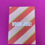 Ansichtkaart Voor Jou