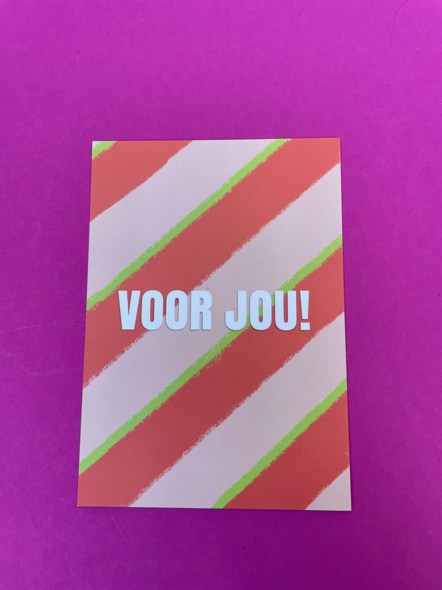 voor jou Ansichtkaart Voor Jou - Image 1