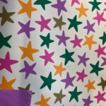 Inpakpapier Gekleurde Sterren 30 x 200