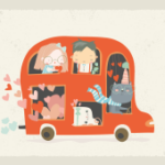 Ansichtkaart Vakantie