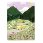 Ansichtkaart Op Reis